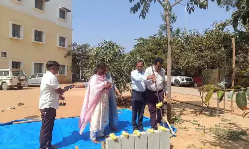 Devanahalli : जिला प्रशासन भवन परिसर में बारिश का पानी इकट्ठा करने की यूनिट Devanahalli : जिला प्रशासन भवन परिसर में बारिश का पानी इकट्ठा करने की यूनिट
