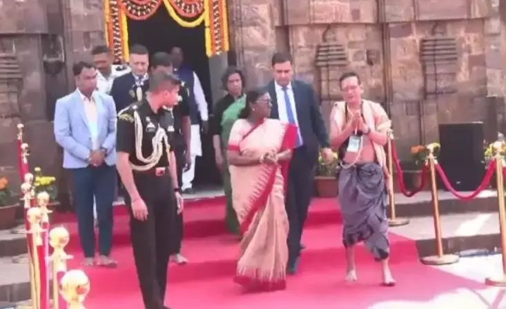 Jajpur: राष्ट्रपति द्रौपदी मुर्मू ने नवगया में किया पिंडदान