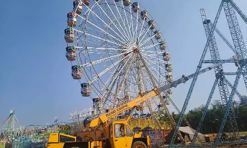 Mundagoda : मरिकंबा देवी मेले की तैयारी जोरों पर Mundagoda : मरिकंबा देवी मेले की तैयारी जोरों पर