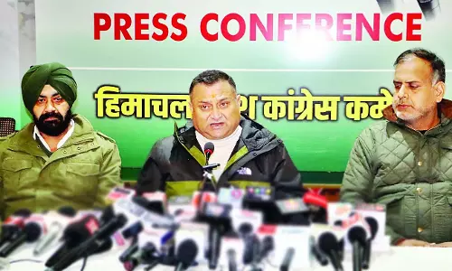 हिमाचल में आरडीजी मुद्दे पर केंद्र को भेजा जाएगा प्रस्ताव: कांग्रेस