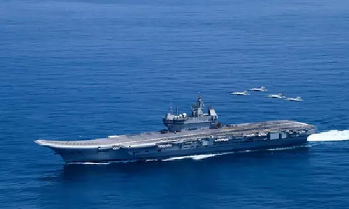 INS विक्रांत 18 फरवरी से विजाग में फ्लीट रिव्यू में दिखेगा