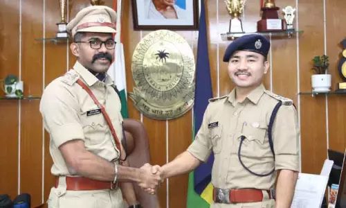 Kerala : करुण के. पविथ्रन ने पुलिस प्रमुख का पदभार संभाला Kerala : करुण के. पविथ्रन ने पुलिस प्रमुख का पदभार संभाला