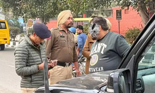 Ludhiana police ने स्पेशल ड्राइव के दौरान 43 चालान काटे, 2 गाड़ियां जब्त कीं