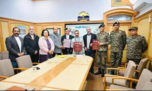 Himachal में औषधीय पौधों की खेती को बढ़ावा देने के लिए त्रिपक्षीय MoU पर हस्ताक्षर किए गए Himachal में औषधीय पौधों की खेती को बढ़ावा देने के लिए त्रिपक्षीय MoU पर हस्ताक्षर किए गए