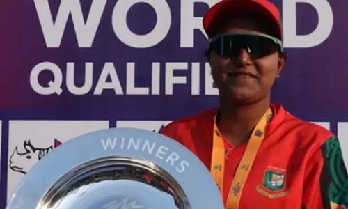 जेय रहने से बांग्लादेश महिलाओं को T20I रैंकिंग में फायदा जेय रहने से बांग्लादेश महिलाओं को T20I रैंकिंग में फायदा
