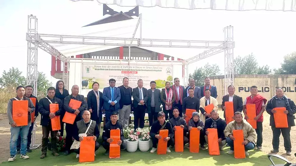 Nagaland : खामो ने वैज्ञानिक डेयरी तरीकों पर ज़ोर दिया