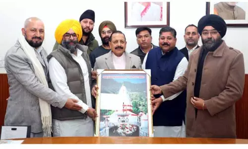 पुंछ से बीजेपी का प्रतिनिधिमंडल Dr. Jitendra Singh से मिला