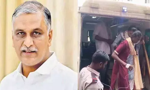 Harish Rao ने महबूबाबाद में छात्र को सांप काटने की घटना पर प्रतिक्रिया दी Harish Rao ने महबूबाबाद में छात्र को सांप काटने की घटना पर प्रतिक्रिया दी