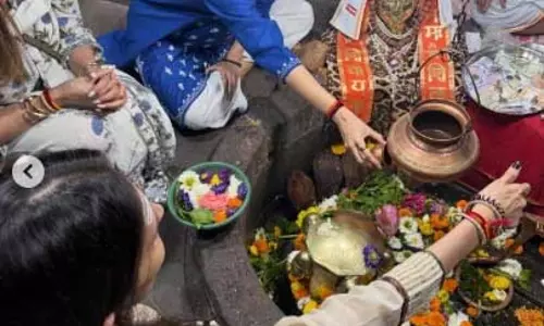 भक्ति में अनन्या पांडे, पूरा किया पहला ज्योतिर्लिंग दर्शन