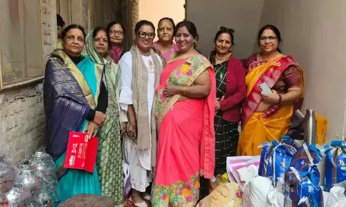 Bikaner: जरूरतमंद कन्याओं के लिए वितरण कार्यक्रम
