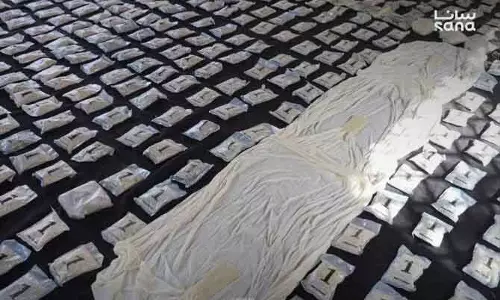 Syria में ड्रग तस्करी नेटवर्क पर कार्रवाई, 20 लाख से ज़्यादा कैप्टागन ज़ब्त