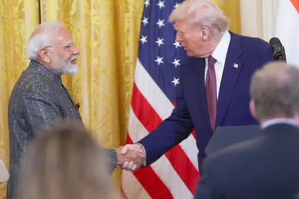 US मीडिया ने भारत व्यापार समझौते को एक कदम आगे बताया US मीडिया ने भारत व्यापार समझौते को एक कदम आगे बताया