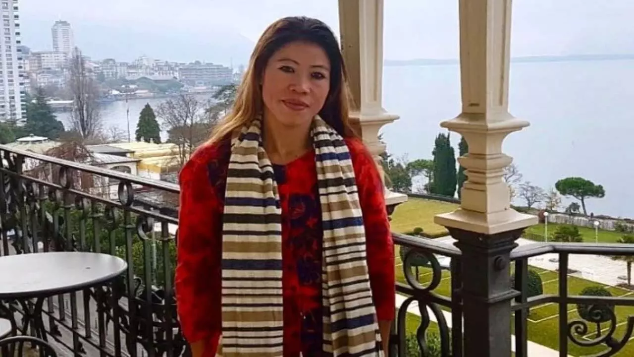 पूर्व पति पर लगे आरोपों के बाद Mary Kom ने माफी मांगी पूर्व पति पर लगे आरोपों के बाद Mary Kom ने माफी मांगी