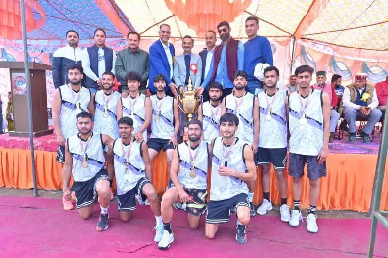 HPU ने नॉर्थ ज़ोन बास्केटबॉल मीट जीता HPU ने नॉर्थ ज़ोन बास्केटबॉल मीट जीता