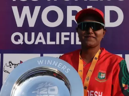 जेय रहने से बांग्लादेश महिलाओं को T20I रैंकिंग में फायदा जेय रहने से बांग्लादेश महिलाओं को T20I रैंकिंग में फायदा
