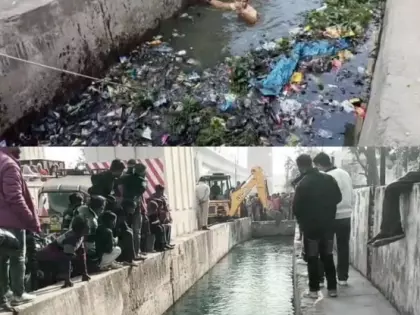 Meerut: नाला साफ कराने के लिए महिला ने रचा बच्चे के गिरने का नाटक Meerut: नाला साफ कराने के लिए महिला ने रचा बच्चे के गिरने का नाटक