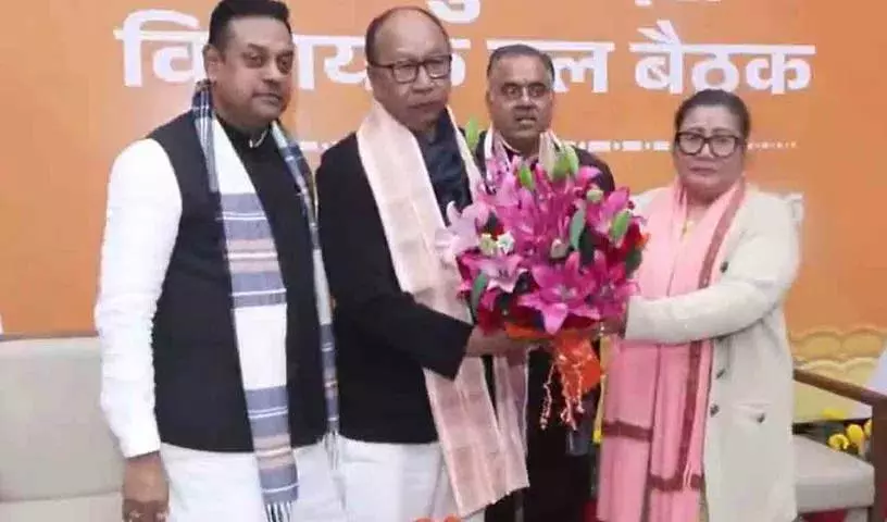युमनाम खेमचंद सिंह को Manipur का मुख्यमंत्री नियुक्त किया गया युमनाम खेमचंद सिंह को Manipur का मुख्यमंत्री नियुक्त किया गया