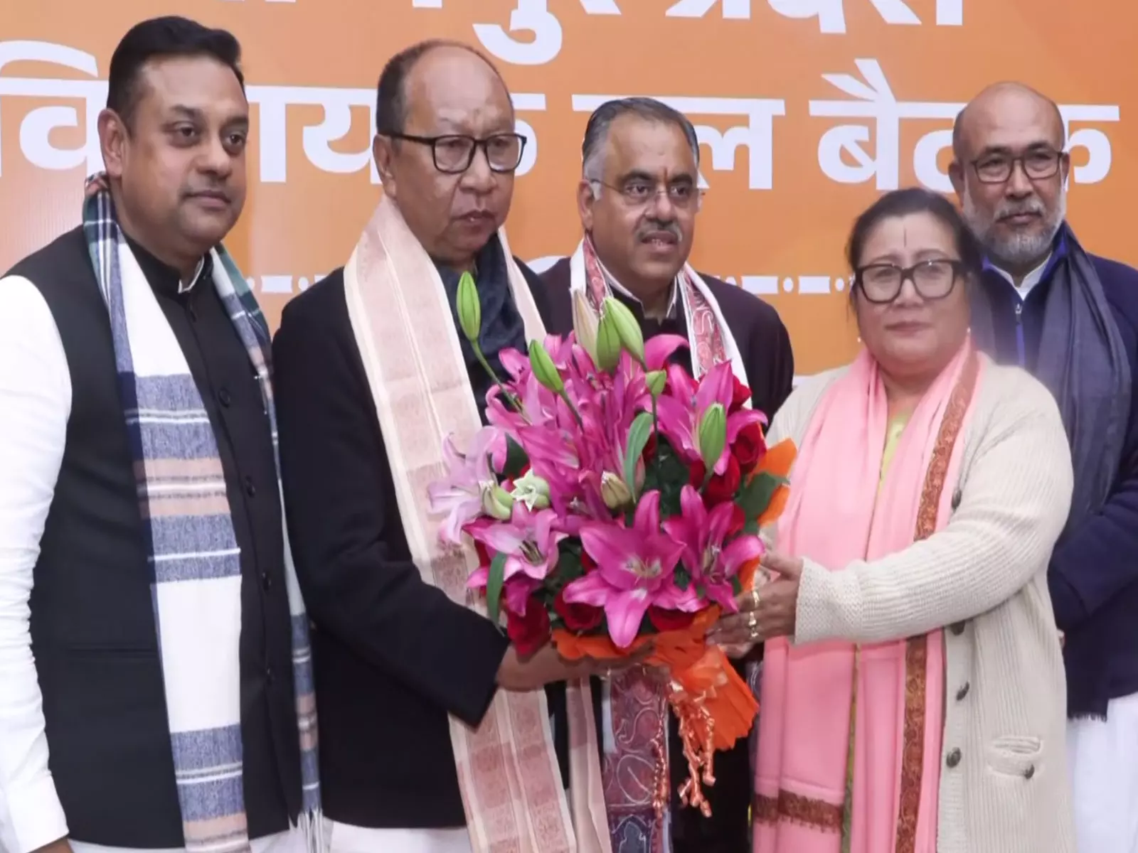 BJP ने युमनाम खेमचंद सिंह को मणिपुर विधानसभा क्षेत्र का पार्टी नेता चुना BJP ने युमनाम खेमचंद सिंह को मणिपुर विधानसभा क्षेत्र का पार्टी नेता चुना