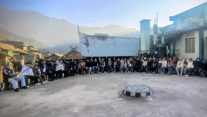 Nagaland: ACI के छात्रों ने खोनोमा का एकेडमिक दौरा किया