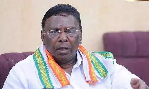 तमिलनाडु जैसी ही स्थिति पुडुचेरी में भी बनी रहनी चाहिए: Former CM तमिलनाडु जैसी ही स्थिति पुडुचेरी में भी बनी रहनी चाहिए: Former CM