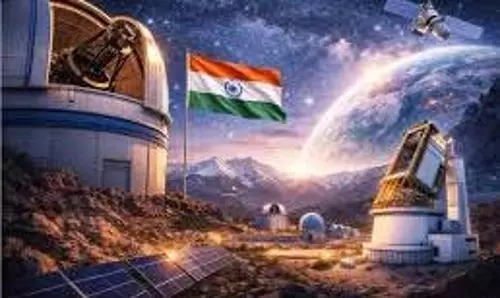Science News:भारत जमीन से अंतरिक्ष पर रखेगा पैनी नजर, अब लद्दाख बनेगा नया स्पेस हब Science News:भारत जमीन से अंतरिक्ष पर रखेगा पैनी नजर, अब लद्दाख बनेगा नया स्पेस हब