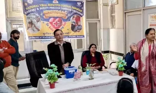 PGIMS-रोहतक ने हेपेटाइटिस रोकथाम में नाई दुकानों और सैलून पर ध्यान केंद्रित किया