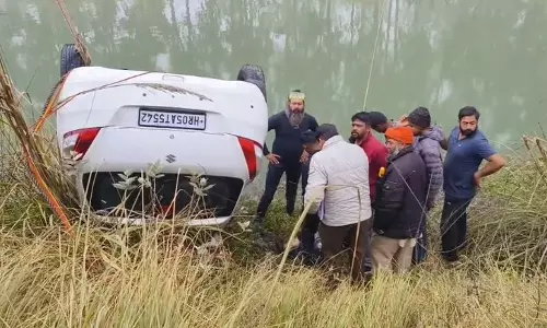 कुरुक्षेत्र में SYL नहर में कार गिरने से लड़की की मौत, लड़के के डूबने की आशंका
