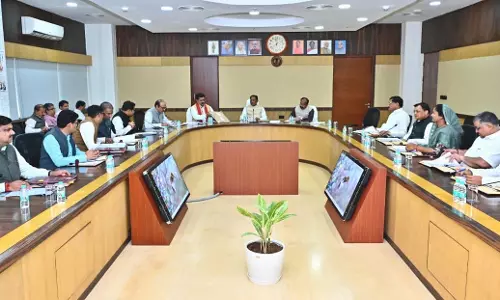 मंत्रालय में CM साय ले रहे कैबिनेट बैठक