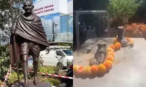 Australia में गांधी प्रतिमा की चोरी: भारत ने निंदा की, दोषियों के खिलाफ कार्रवाई की मांग की