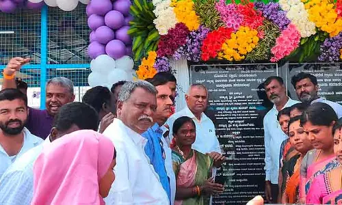 Malur : प्लास्टिक कचरा प्रबंधन इकाई का उद्घाटन किया गया Malur : प्लास्टिक कचरा प्रबंधन इकाई का उद्घाटन किया गया