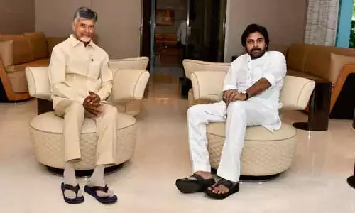 Andhra : चंद्रबाबू और पवन की बैठक खत्म हुई कई अहम मुद्दों पर चर्चा हुई
