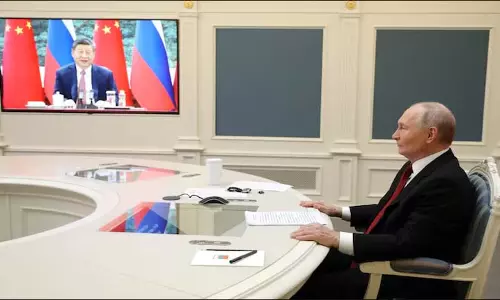 शी जिनपिंग और व्लादिमीर पुतिन ने वीडियो कॉल में China-Russia संबंधों को मज़बूत किया