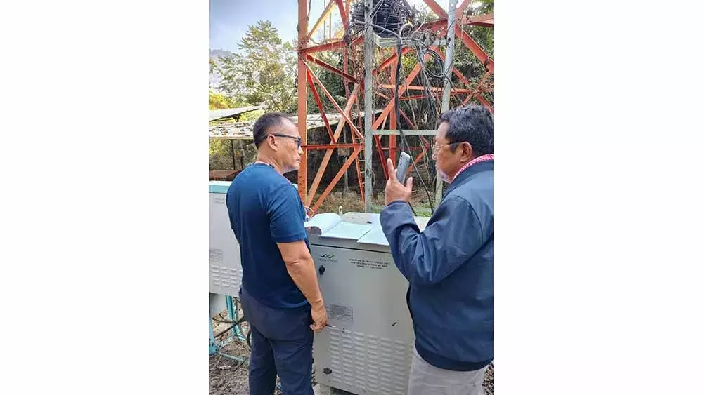Nagaland : जॉइंट CCA ने मोकोकचुंग में DBN 4G साइट्स का फील्ड इंस्पेक्शन किया