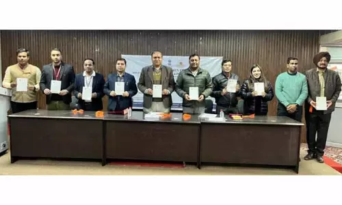 CUJ ने साइबर शील्ड, डिजिटल फुटप्रिंट्स की रक्षा पर वर्कशॉप का आयोजन किया CUJ ने साइबर शील्ड, डिजिटल फुटप्रिंट्स की रक्षा पर वर्कशॉप का आयोजन किया