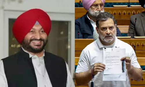 बीजेपी ने Rahul Gandhi की बिट्टू पर टिप्पणी को हर सिख का अपमान बताया, कार्रवाई की मांग बीजेपी ने Rahul Gandhi की बिट्टू पर टिप्पणी को हर सिख का अपमान बताया, कार्रवाई की मांग