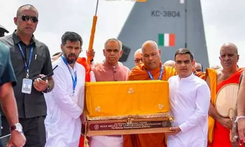 श्रीलंका में भगवान बुद्ध के पवित्र देवनीमोरी अवशेष की प्रदर्शनी का हुआ शुभारंभ