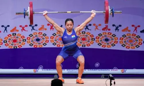 नेशनल वेटलिफ्टिंग चैंपियनशिप में मीराबाई चानू ने बना दिए 3 रिकॉर्ड्स नेशनल वेटलिफ्टिंग चैंपियनशिप में मीराबाई चानू ने बना दिए 3 रिकॉर्ड्स