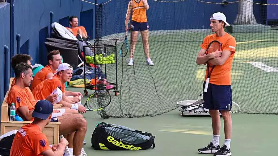 पॉल हारहुइस का कहना है कि Davis Cup में भारतीय टेनिस स्टार मजबूत प्रदर्शन करेंगे पॉल हारहुइस का कहना है कि Davis Cup में भारतीय टेनिस स्टार मजबूत प्रदर्शन करेंगे