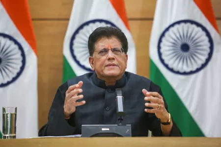 अमेरिका के साथ ट्रेड डील में भारत अपने संवेदनशील क्षेत्रों की रक्षा करने में सफल रहा: पीयूष गोयल अमेरिका के साथ ट्रेड डील में भारत अपने संवेदनशील क्षेत्रों की रक्षा करने में सफल रहा: पीयूष गोयल