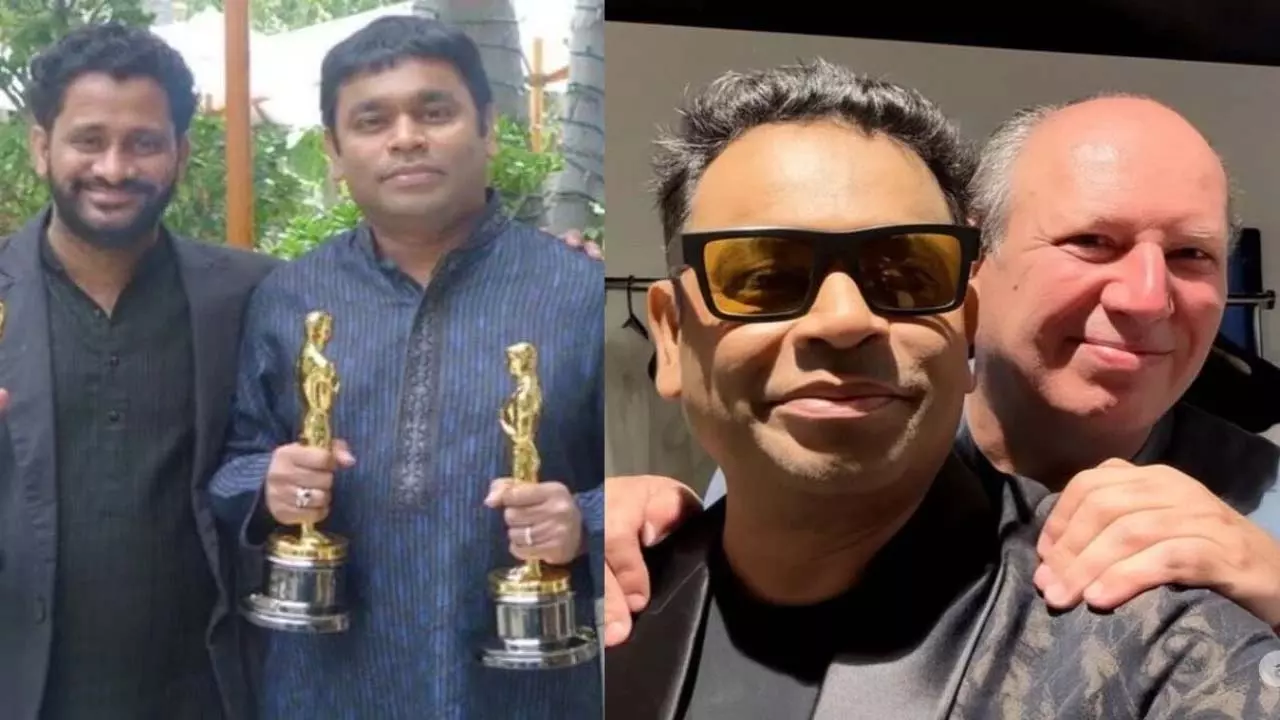 Resul Pookutty ने एआर रहमान के साथ हंस ज़िमर से मुलाकात के बारे में बताया Resul Pookutty ने एआर रहमान के साथ हंस ज़िमर से मुलाकात के बारे में बताया