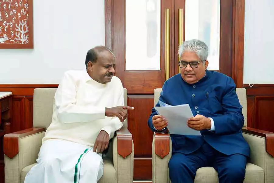 कर्नाटक में इंसान-वन्यजीव संघर्ष पर स्थायी रोक लगेगी: H.D. Kumaraswamy कर्नाटक में इंसान-वन्यजीव संघर्ष पर स्थायी रोक लगेगी: H.D. Kumaraswamy
