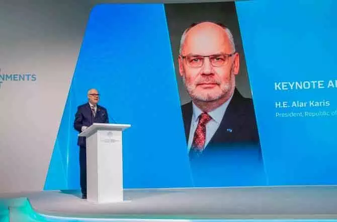 Estonian Presiden का डिजिटल ट्रांसफॉर्मेशन पर जोर: कोई भी देश पीछे न रहे Estonian Presiden का डिजिटल ट्रांसफॉर्मेशन पर जोर: कोई भी देश पीछे न रहे