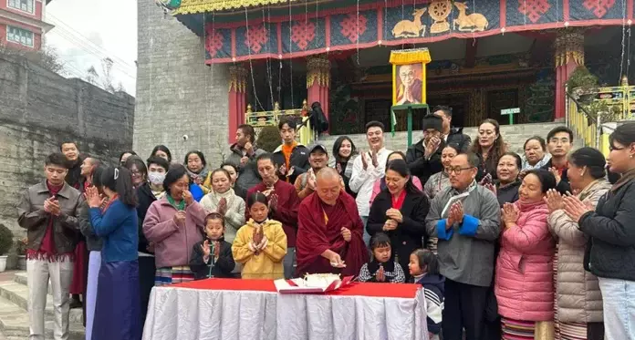 Arunachal: BBS ने दलाई लामा के ग्रैमी अवॉर्ड जीतने का जश्न मनाया Arunachal: BBS ने दलाई लामा के ग्रैमी अवॉर्ड जीतने का जश्न मनाया