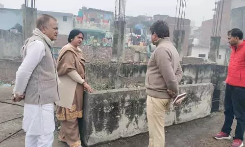 Yamunanagar मेयर ने भगवान परशुराम पार्क के नवीनीकरण कार्य का निरीक्षण किया Yamunanagar मेयर ने भगवान परशुराम पार्क के नवीनीकरण कार्य का निरीक्षण किया