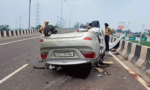 Panipat में NH-44 पर 10 ब्लैक स्पॉट की पहचान