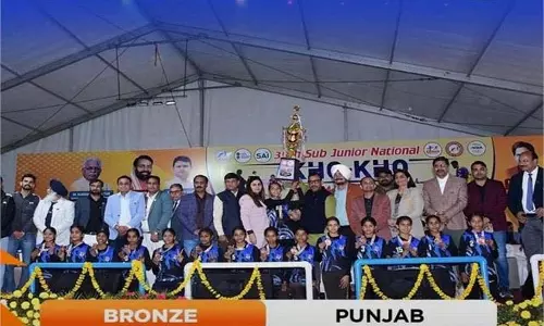 Punjab: सब जूनियर नेशनल खो-खो में पंजाब गर्ल्स टीम ने हासिल किया तीसरा स्थान Punjab: सब जूनियर नेशनल खो-खो में पंजाब गर्ल्स टीम ने हासिल किया तीसरा स्थान