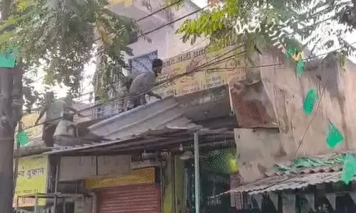बिलासपुर नगर में सड़क किनारे अतिक्रमण पर चला बुलडोजर बिलासपुर नगर में सड़क किनारे अतिक्रमण पर चला बुलडोजर