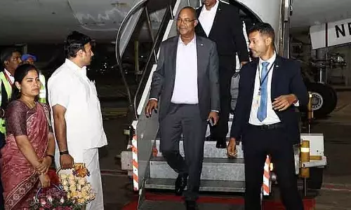Seychelles के राष्ट्रपति चेन्नई में : भारत की पहली यात्रा