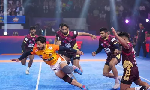 कबड्डी चैंपियंस लीग Hisar हीरोज सेमीफाइनल में पहुंचे; गुरुग्राम गुरुज ने पहली जीत दर्ज की कबड्डी चैंपियंस लीग Hisar हीरोज सेमीफाइनल में पहुंचे; गुरुग्राम गुरुज ने पहली जीत दर्ज की