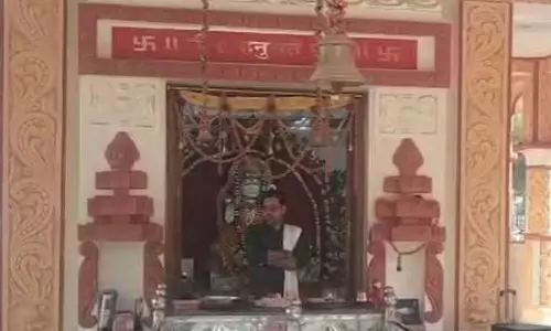 हनुमान मंदिर का दान पेटी टूटा, कलेक्ट्रेट परिसर में वारदात से हड़कंप